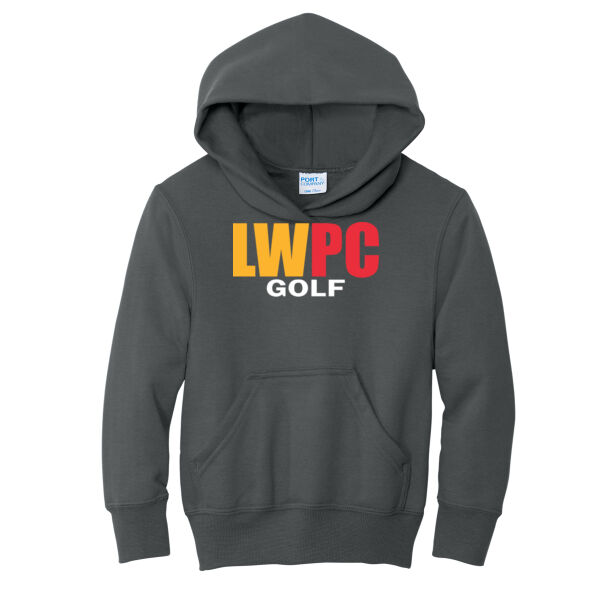 LWPC Golf 2026 Logo 1 - Youth Core Fleece Pullover Hooded Sweatshirt Thumbnail