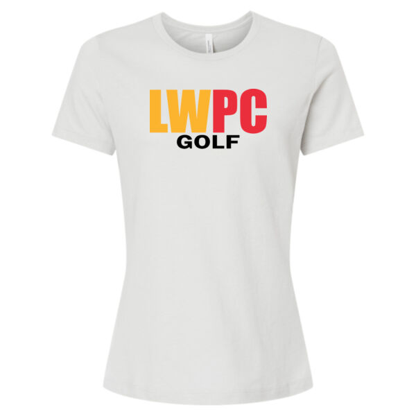 LWPC Golf 2026 Logo 1 - Women’s Relaxed Fit Heather CVC Tee Thumbnail