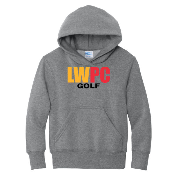LWPC Golf 2026 Logo 1 - Youth Core Fleece Pullover Hooded Sweatshirt Thumbnail