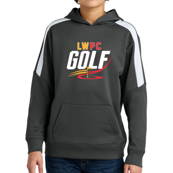 LWPC Golf 2026 Logo 2 - Youth Sport Wick ® Fleece United Pullover Hoodie Thumbnail