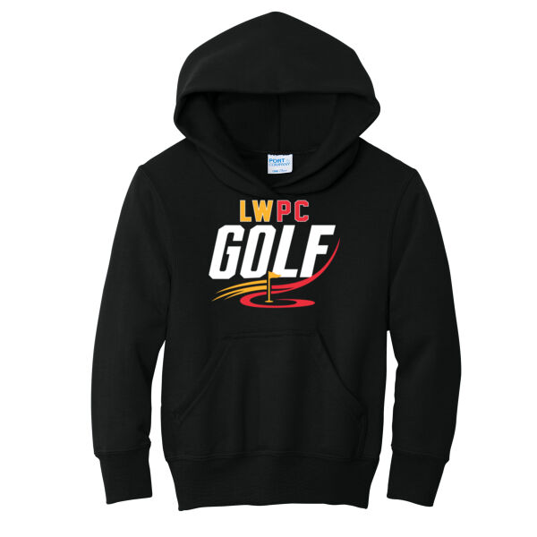 LWPC Golf 2026 Logo 2 - Youth Core Fleece Pullover Hooded Sweatshirt Thumbnail