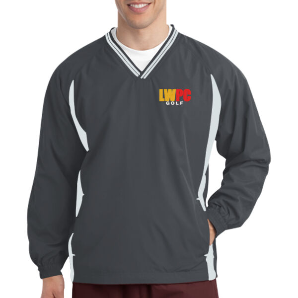 LWPC Golf - Tipped V Neck Raglan Wind Shirt Thumbnail